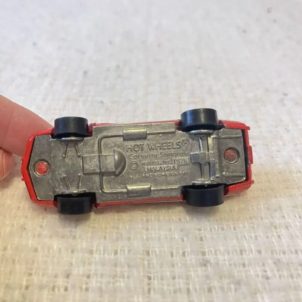 Vintage 1975 Hot Wheels Diecast Kellogg's Mail Promo Red Corvette Stingray RARE!